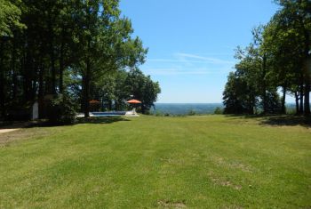 The breathtaking views from the house, pool and garden 