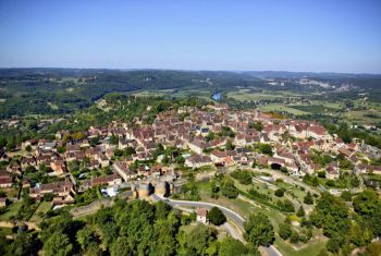 the medieval village of Domme