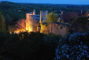 La Porte des Tours by night