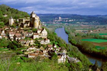 The listed village of Castelnaud la Chapelle 