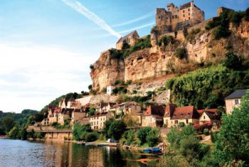 The listed village of Beynac 