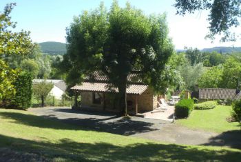 The guests house from the carport