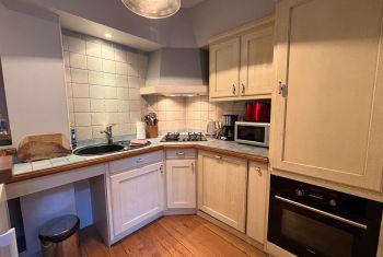 the open plan style kitchen, perfectly fitted 