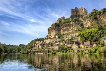 Beynac, voted one of the most beautiful village of France 