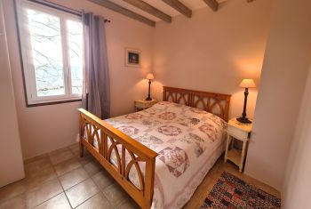 a first double bedroom at La Falaise