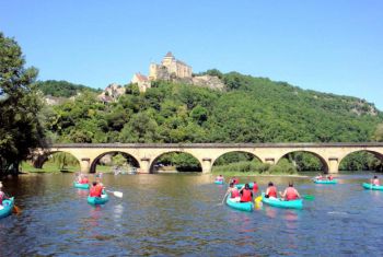 The medieval village of Castelnaud, 8km away 