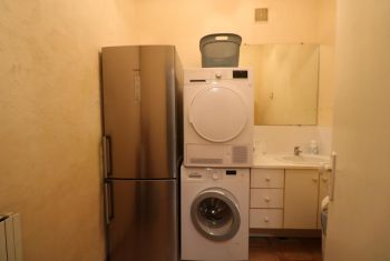 the laundry room at lower floor 