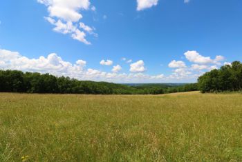 The panoramic views over the immaculate countryside 