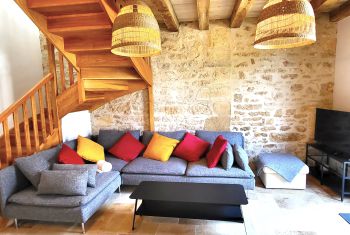 Les Oies - the cosy sitting corner 