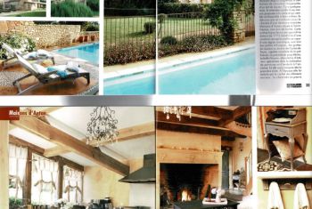 The house has been featured on decoration magazines !