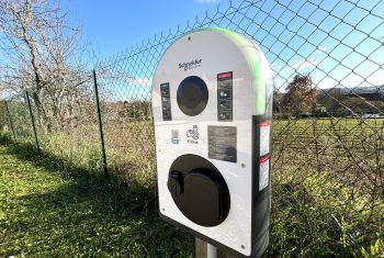 there is an electric station  for cars (available at extra cost) 